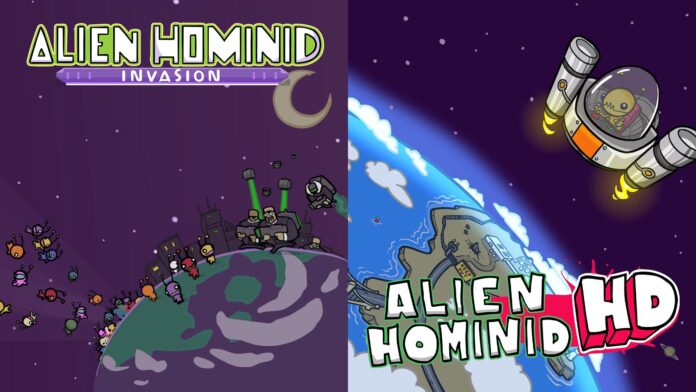 Alien Hominid HD, Invasion Available on PS5 & PS4