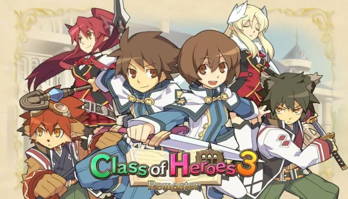 Class of Heroes 3 Remaster PS5 Release Date Revealed