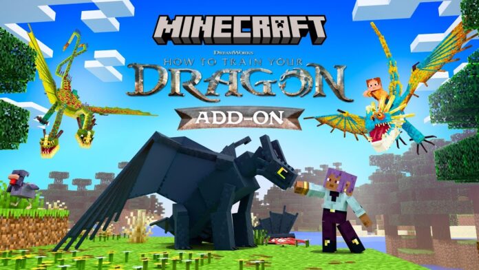 Minecraft: How to Train Your Dragon DLC Releasing