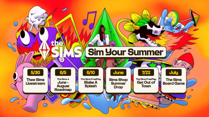 The Sims 4 Summer Roadmap Revealed
