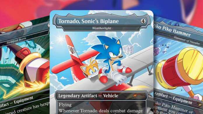 Sonic the Hedgehog Magic: The Gathering Crossover Revealed