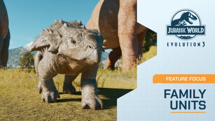 Jurassic World Evolution 3: Family Units Trailer
