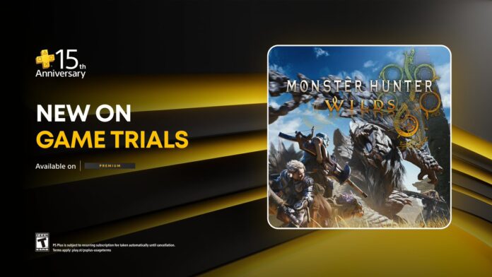 Monster Hunter Wilds PS Plus Deluxe Free Trial Out Now