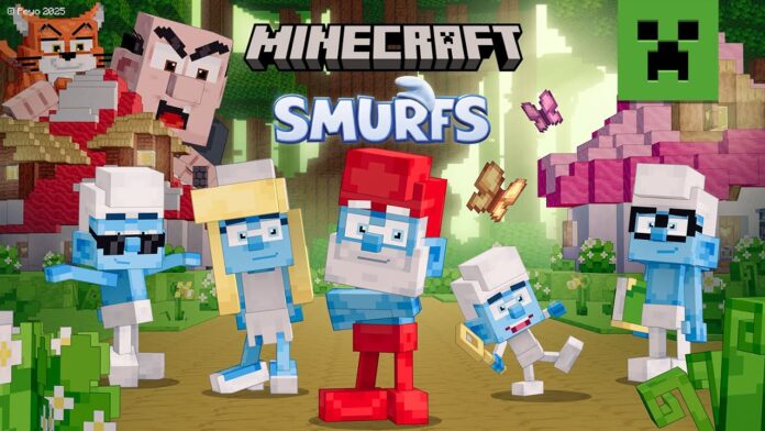 Minecraft Smurfs DLC Adds Challenges, Free Items