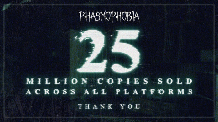 Phasmophobia Reaches 25 Million Sales