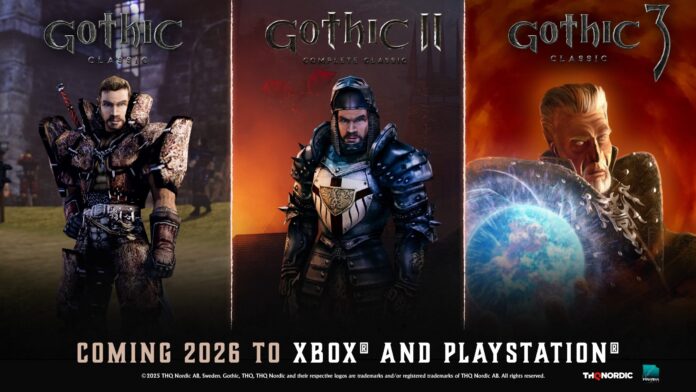 Gothic Trilogy Coming to PS5, Xbox in 2026