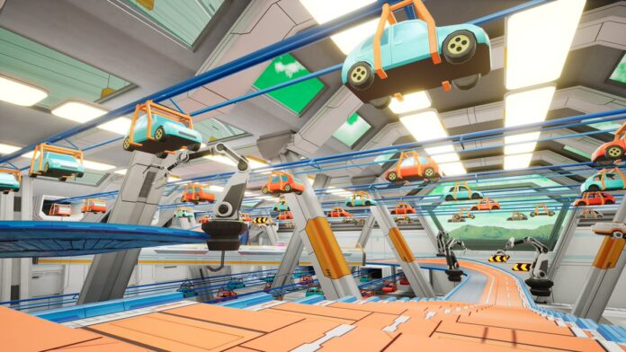 Sonic Racing CrossWorlds Donpa Factory Track Reveal