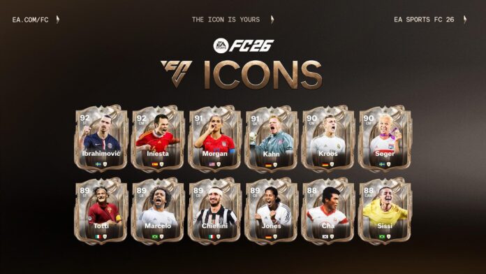 EA Sports FC 26 ICONS Class Revealed: Marcelo, Zlatan