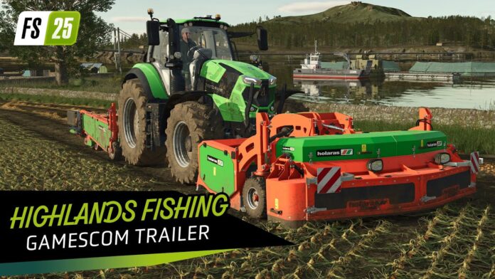 Farming Simulator 25 Highlands Fishing Expansion Trailer