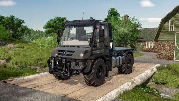 Farming Simulator 25 Gets Mercedes-Benz Trucks DLC
